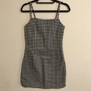 checkered dress